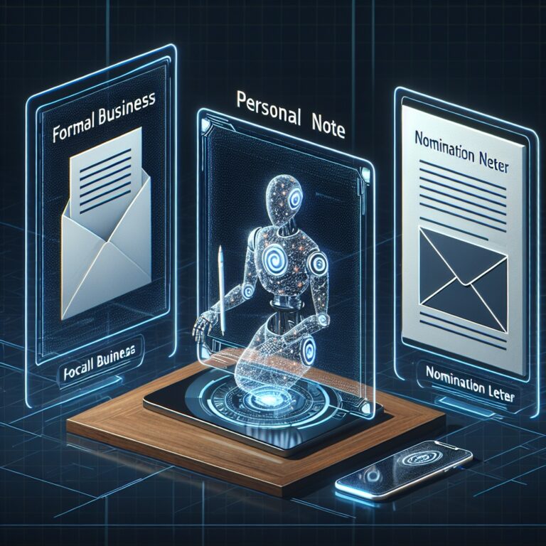 AI Generator Letter