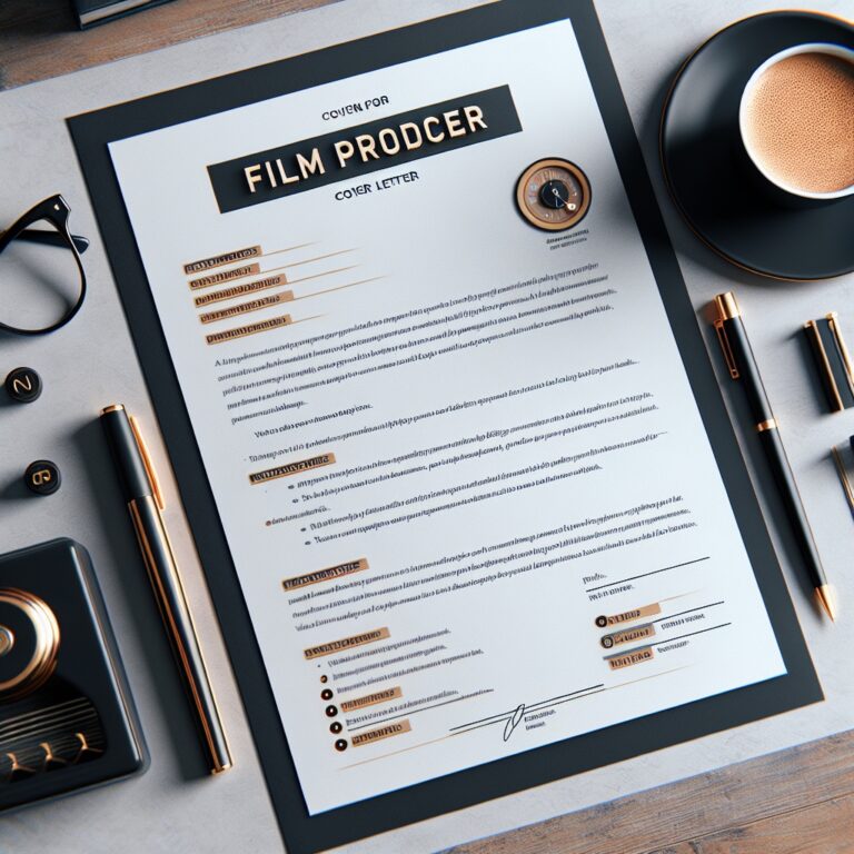 Film Producer Cover Letter Generator