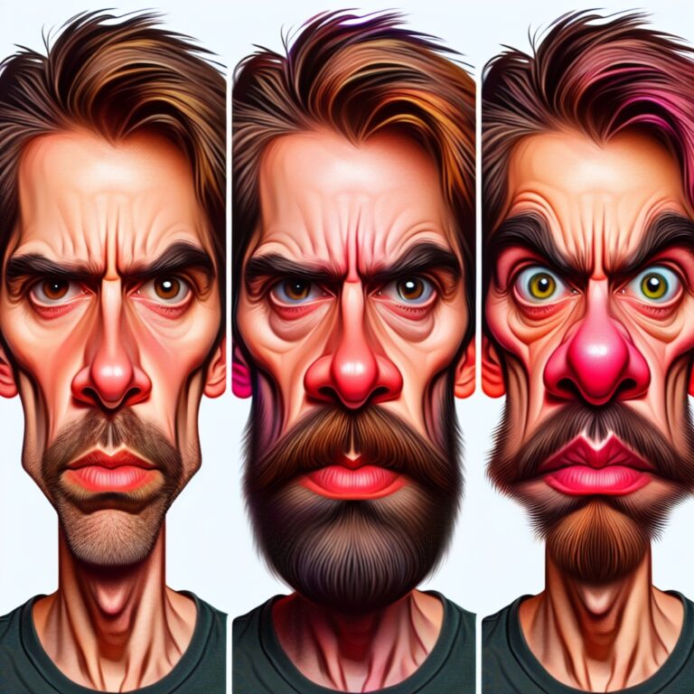 Floating Caricature Generator