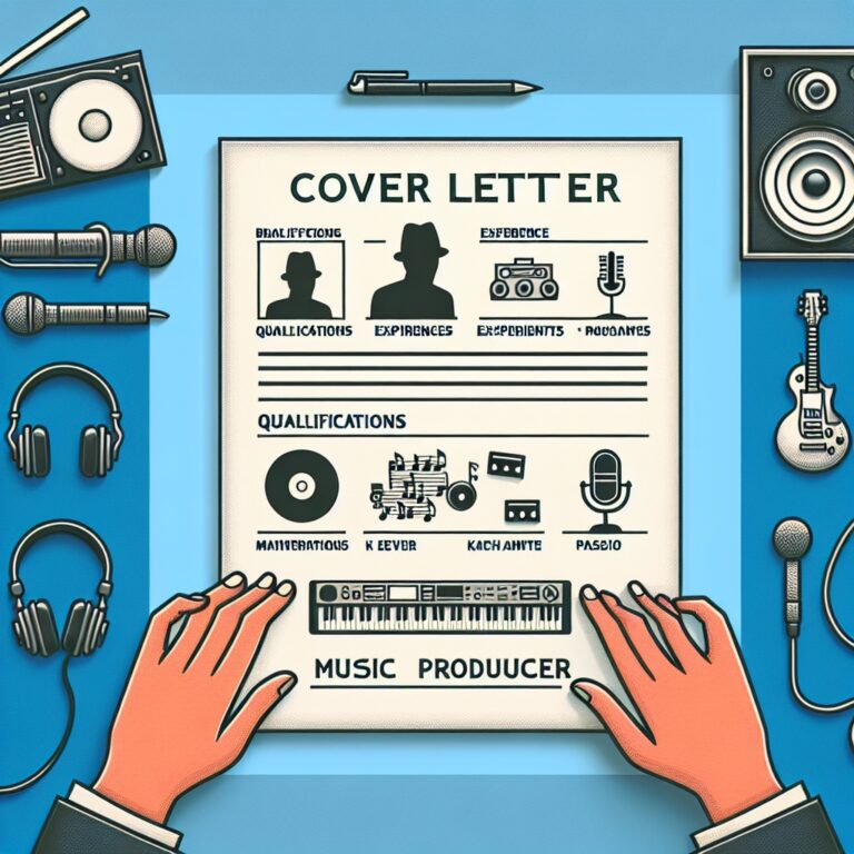 Music Producer Cover Letter Generator