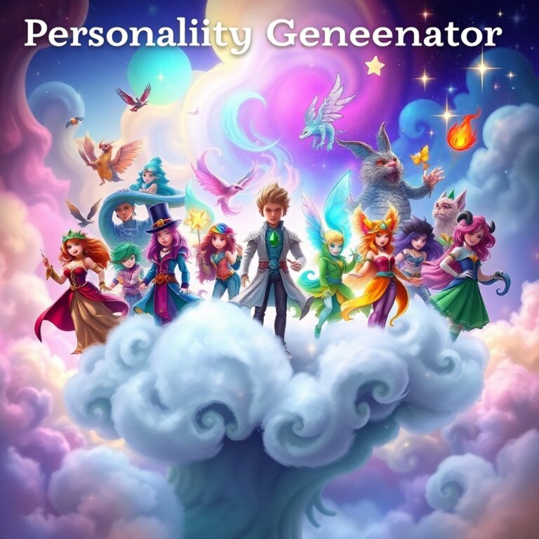 Personality Generator Fantasy
