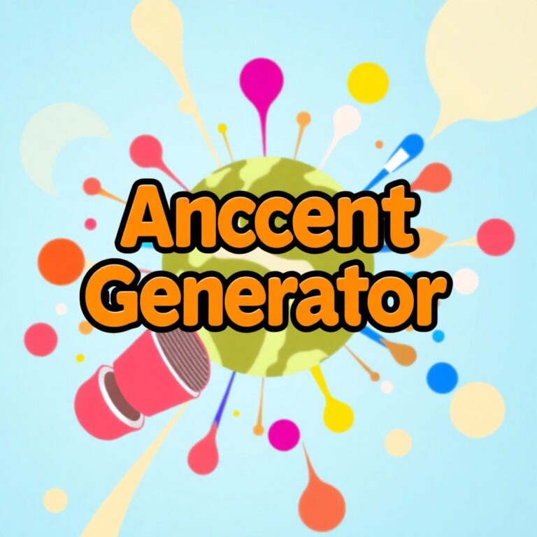 Random Accent Generator Game