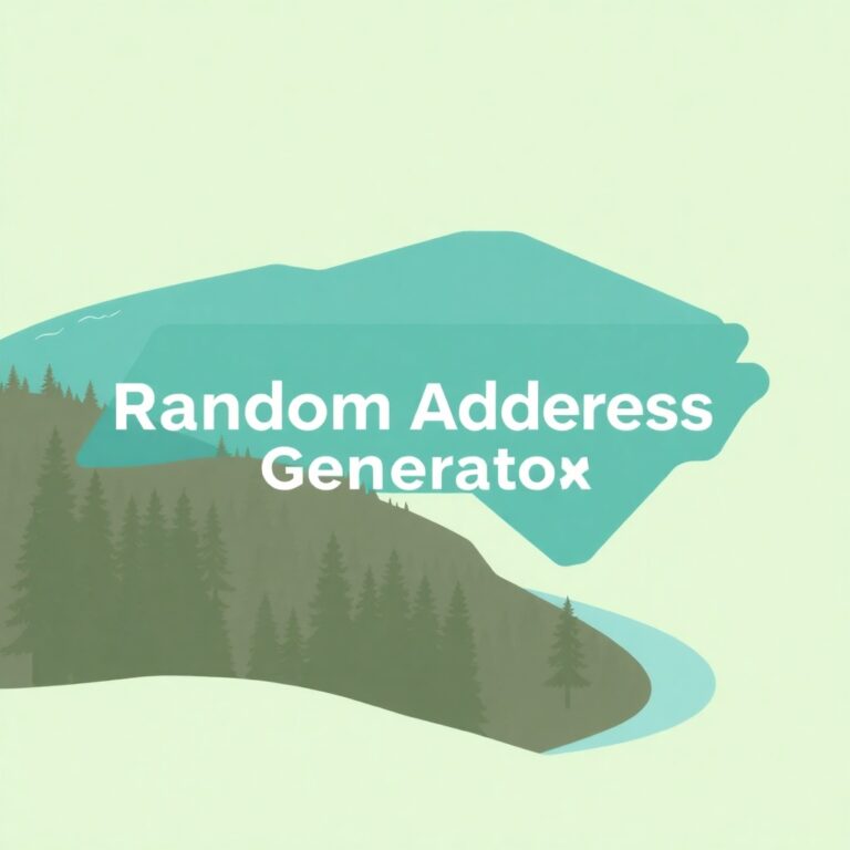 Random Address Generator North Carolina