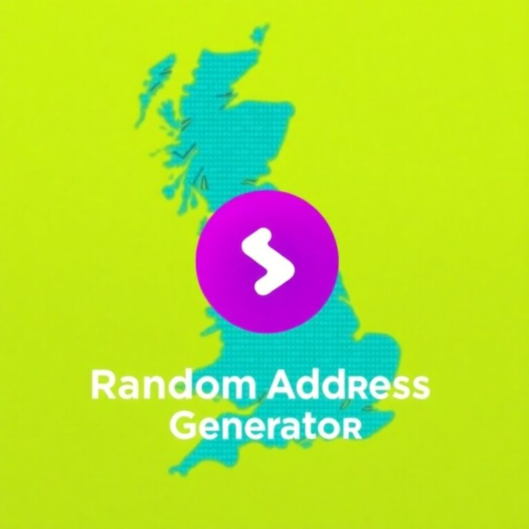 Random Address Generator Uk