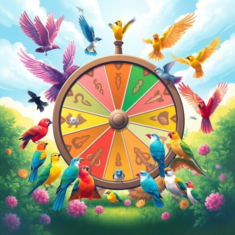 Random Bird Generator Wheel