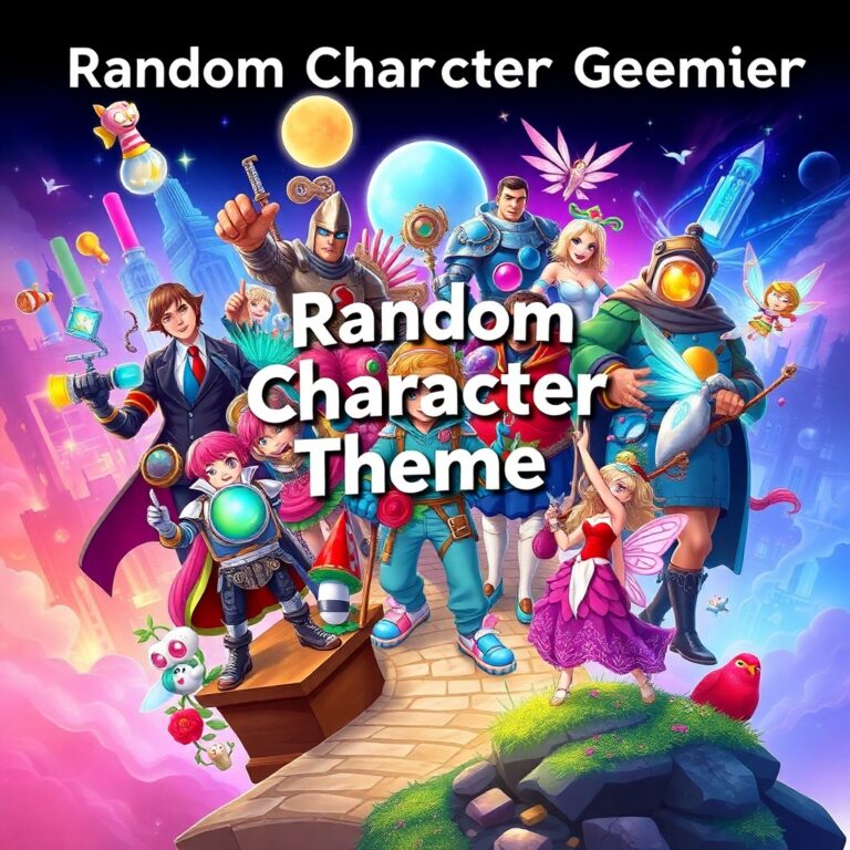 Random Character Theme Generator
