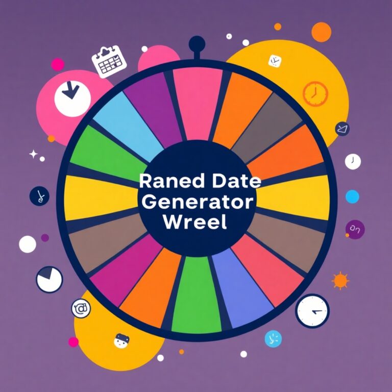 Random Date Generator Wheel