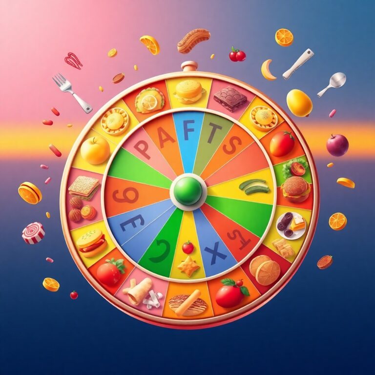 Random Food Generator Wheel
