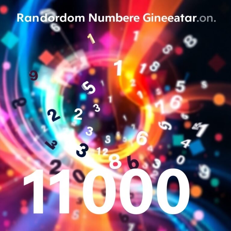 Random Number Generator 1 To 1000