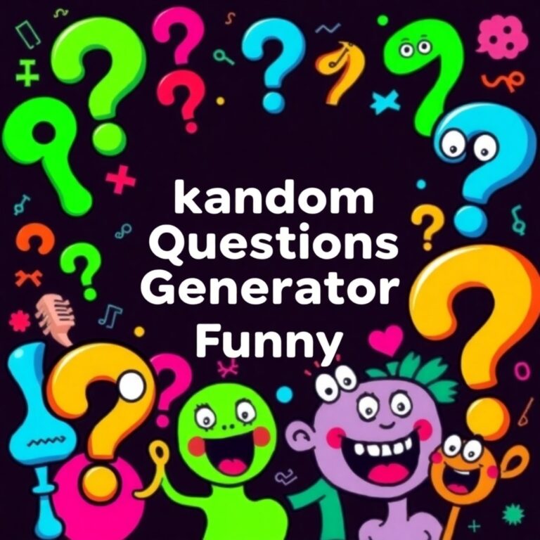 Random Questions Generator Funny