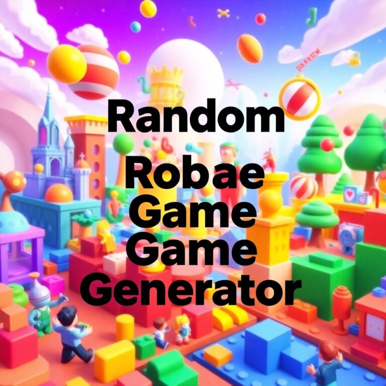 Random Roblox Game Generator 2022