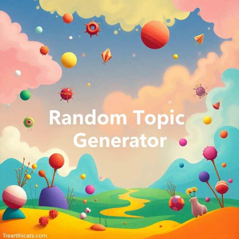 Random Topic Generator Drawing