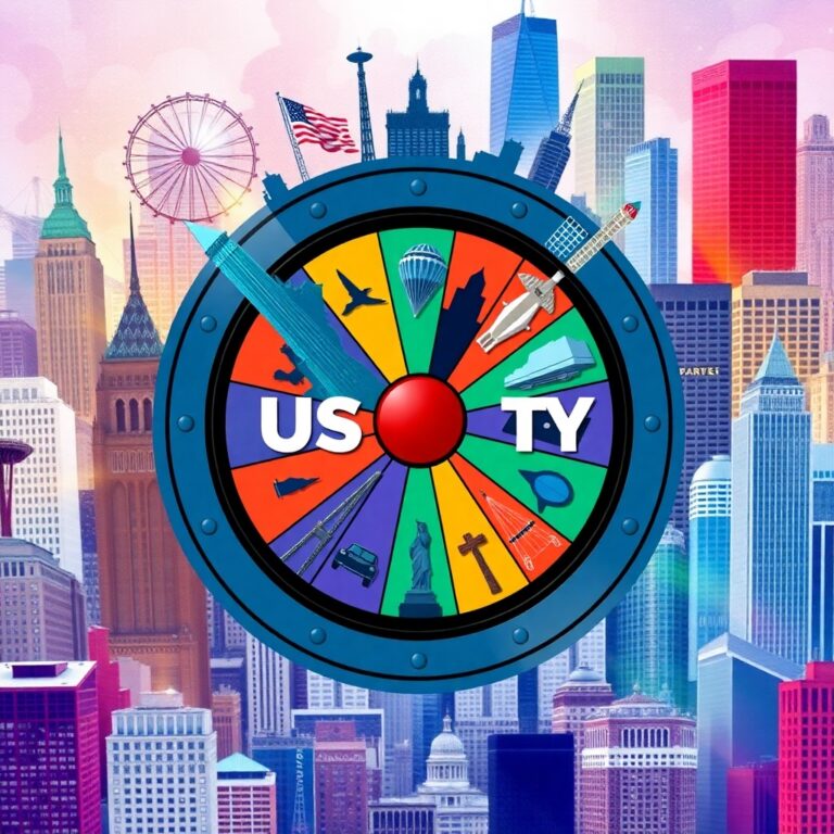 Random Us City Generator Wheel