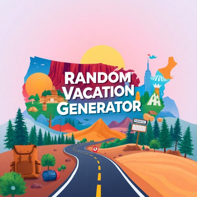 Random Vacation Generator Usa
