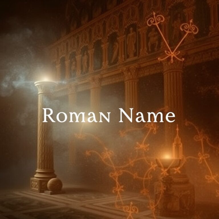 Roman Name Generator With Meaning