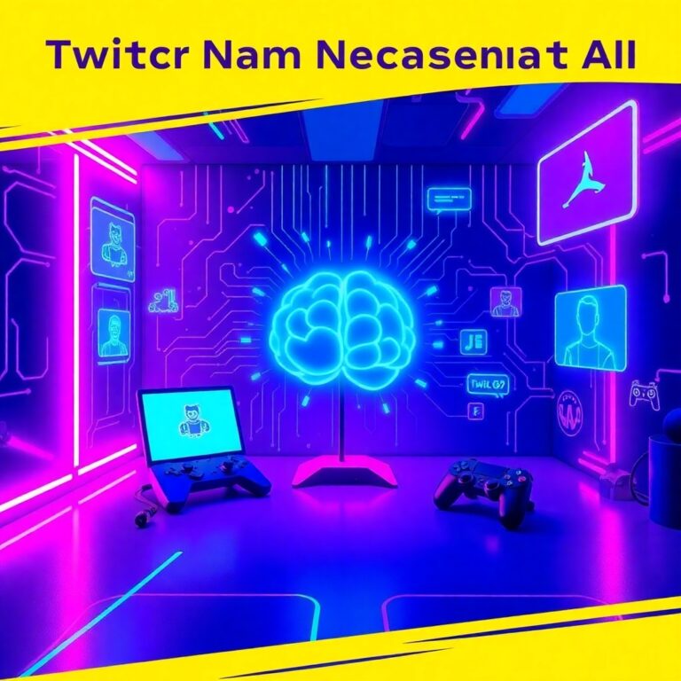Twitch Name Generator AI