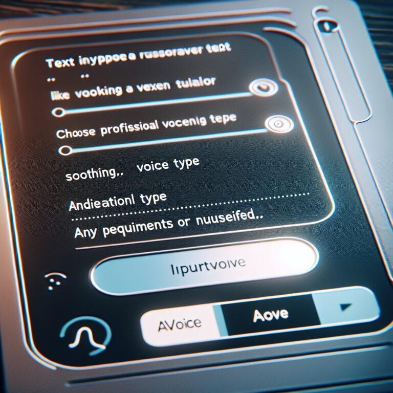 Voice Over Pro Generator