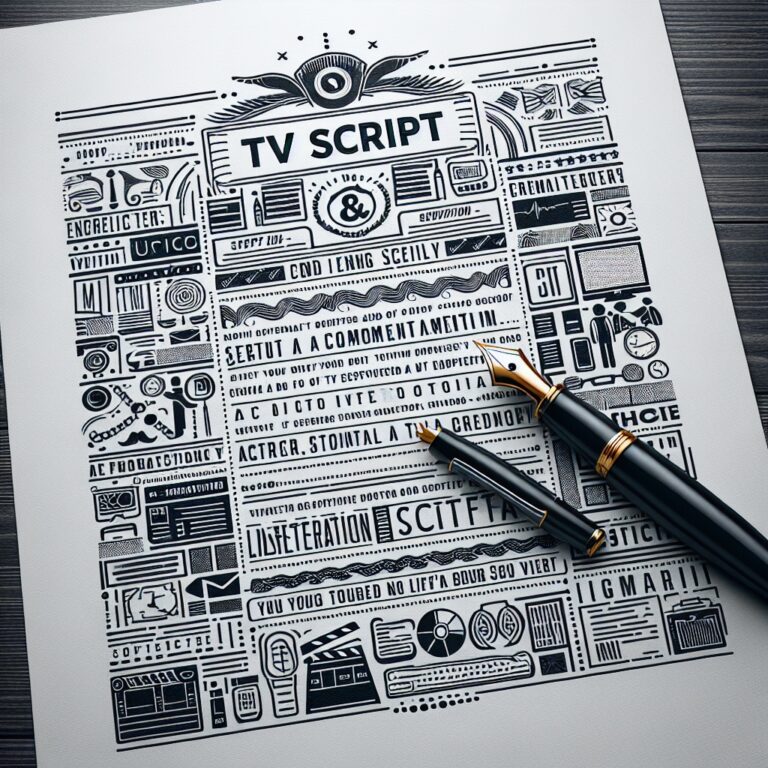 Voice Over TV Script Generator